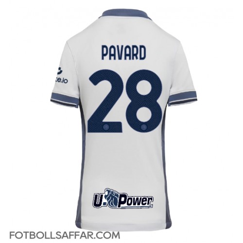 Inter Milan Benjamin Pavard #28 Bortatröja Dam 2024-25 Kortärmad